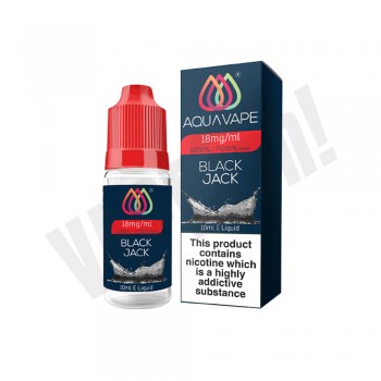 AQUA VAPE 50/50 - Black Jack - 10ml